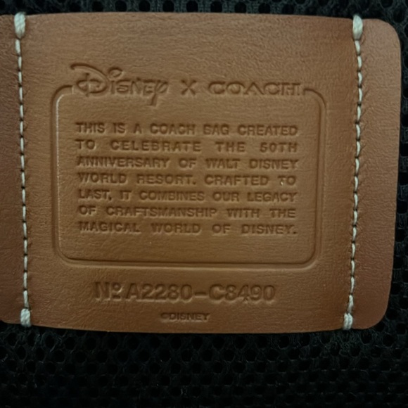 Coach-Disney 50th Anniversary Edition Signature Print Backpack - Picture 5 of 8